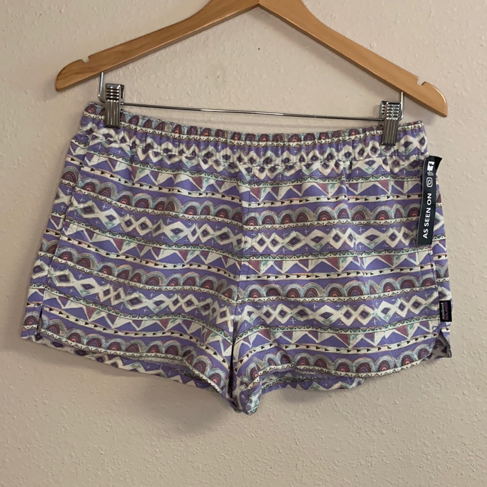 Patagonia NWT Barely Baggies Purple Shorts